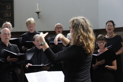 Vocaal Ensemble La Grenouille in de Waalse Kerk